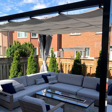 Retractable Shade Structure, Vaughan