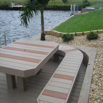 Picnic table from Composite Decking
