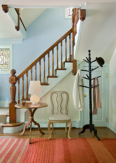 Traditional Staircase by Heidi Pribell Interiors
