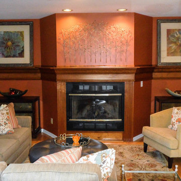 Transitional Living Room