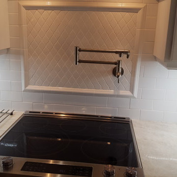Custom Kitchen with Coffee Station
