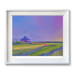 The Pink House Plum Island - Fine Art Prints