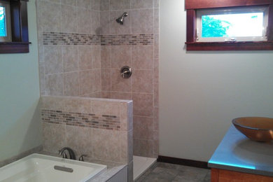 Bathroom - traditional bathroom idea in Seattle