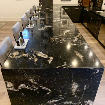 Titanium Granite in Model Home