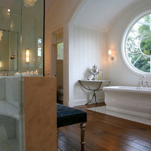 Girls bathroom tub