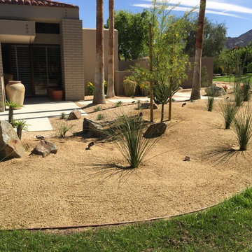 Palm Desert Front Yard Desert Makeover