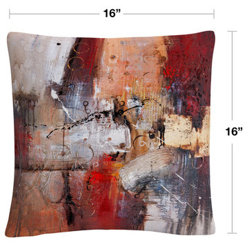 Rio 'Cube Abstract V' Decorative Throw Pillow
