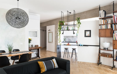 My Houzz: Bright and Eclectic Apartment in Rome