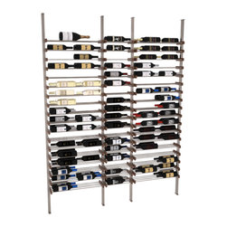 Millesime - Millesime Streamline Wine Rack - 96" High, 72" Width - Wine Racks