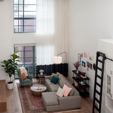Soma Loft - Kitchen & Living Room