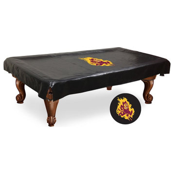 Arizona State Billiard Table Cover with Sparky Logo