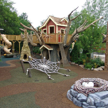 Elevated Tree house and Lighthouse Playground