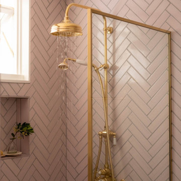 Evening Glow Bathroom