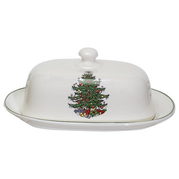 Cuthbertson Original Christmas Tree Traditional Covered Butter