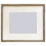My Barnwood Frames - White Barnwood Picture Frame, Lighthouse Whitewash, 4"x4" - *PLEASE NOTE - Glass is included with frame sizes 16x20 or smaller. Larger sizes do not include glass due to the high risk of breakage in shipping.