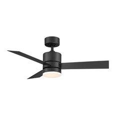 Axis 3-Blade Smart Ceiling Fan 44" Matte Black, 3000K LED Kit