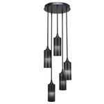 Toltec Lighting - Toltec Lighting 2145-MB-4099 Empire - Five Light Mini Pendant - No. of Rods: 4Assembly Required: TRUE Canopy Included: TRUE