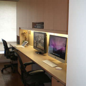 Two person home office