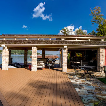 Rustic Modern Boathouse
