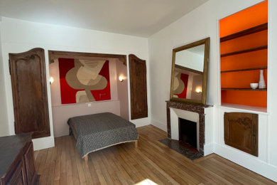 Inspiration pour un salon traditionnel.