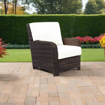 The South Sea Rattan Saint Tropez Outdoor Wicker Sectional Corner is a stylish a