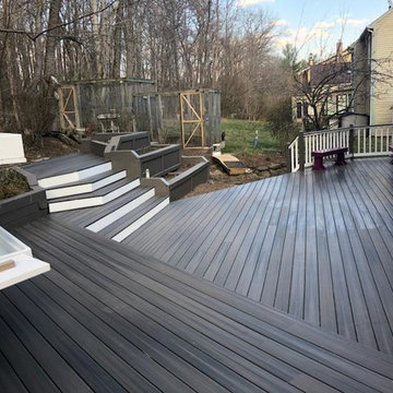 Deck Helmet Extreme Deck Makeover 1.0 with Veranda Grey Composite