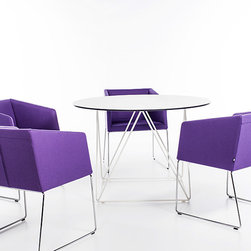Box Sledge Armchair by B&T - Dining Chairs