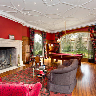 Red Walls Dark Wood Floors - nursingdegree-programs