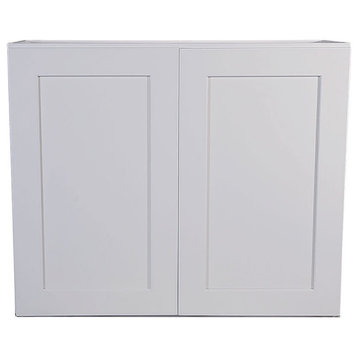 Design House 613562 Brookings 30" x 36" Double Door Wall Cabinet - White