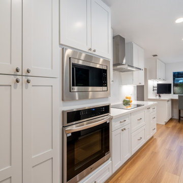 Modern White Kitchen with Efficient Storage Solutions 3 | RTA The Cabination