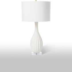 Pin French Plaster Table Lamp - Table Lamps