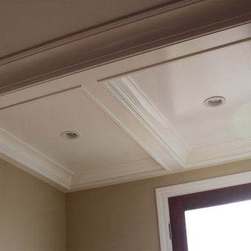 Beams and crown/ Coffered Ceilings