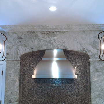 Matching Painted Molding to Quartz Arch