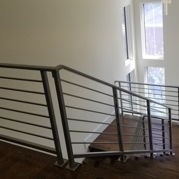 Interior Welded Horizontal Railing