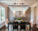 Weston Rectangular Glass Drop Crystal Chandelier, Antique Copper, Multiple Sizes