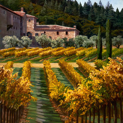 Susan Hoehn - View Of The Castle - Artwork