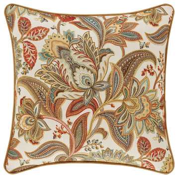 Five Queens Court August 18'' Square Decorative Throw Pillow