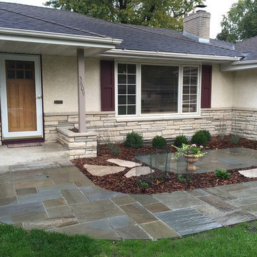 Front Entry Patio and Walk