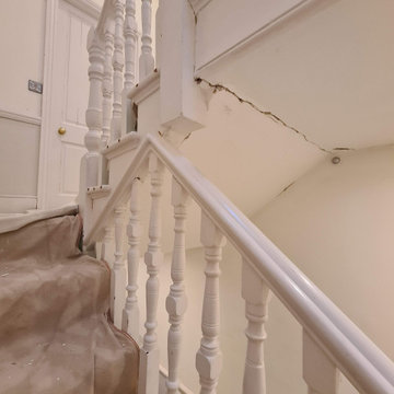 Hallway and staircase transformation in Putney SW15