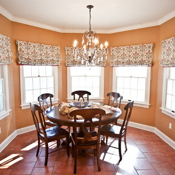 Inviting kitchen and family room