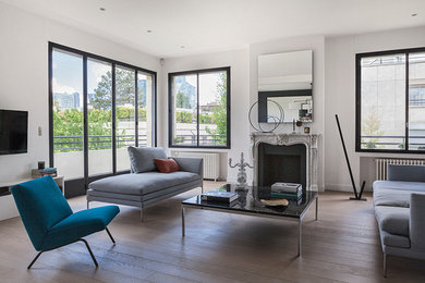 Exemple d'un salon tendance.