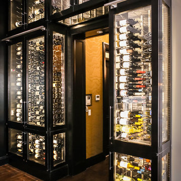 Custom NYC Wine Cabinet