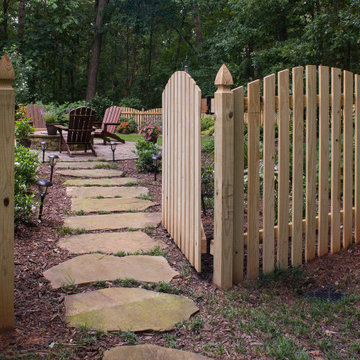 Positive Arch Picket Fence