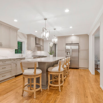 Transitional Kitchen, Bathroom & Mudroom Remodel Annapolis, MD