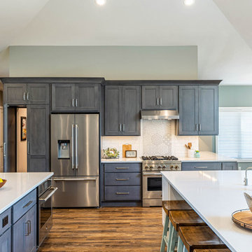 Merton's Kitchen and Family Room Redesign: Functional Chic