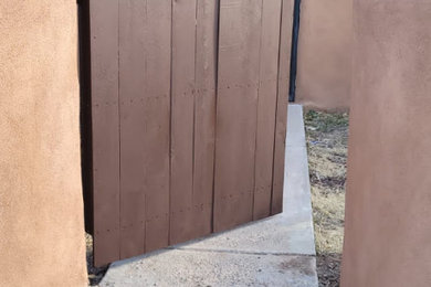 Example of a patio design in Albuquerque