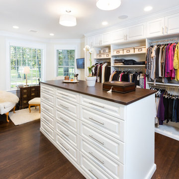 Glamorous Double Master Closet Retreat