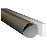 METechs - 95" Aluminum Roller Shade Blind Rod With Bottom Weight Bar - Aluminum alloy tube with bottom bar is designed to work with tube motor CL338H. The rod kit can also be used for regular manual pull up shade or blinds rods. The diameter of rod is 1-5/8" (40mm). Note: these rods do not fit CL338T motor kit model! It works only with CL338H's and CL835's METechs motors.