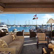 Outdoor dining area
