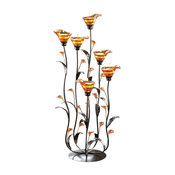 Amber Calla Lily Candleholder